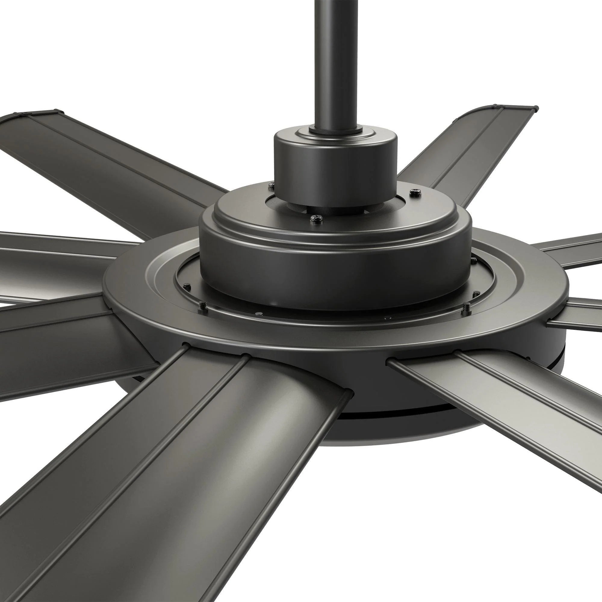 60" Black Led Indoor Ceiling Fan
