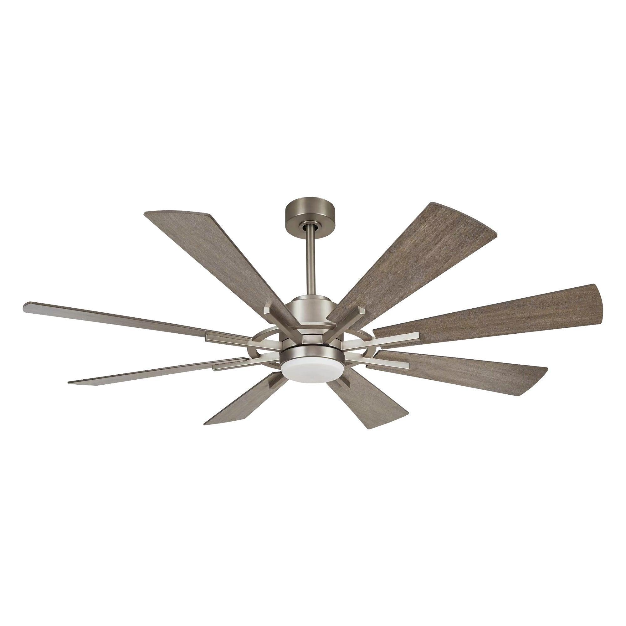 60" Oretha Windmill 8 Blades LED Ceiling Fan - IPLUS Lighting