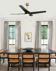 60" Parvez Modern DC Reversible Ceiling Fan - IPLUS Lighting