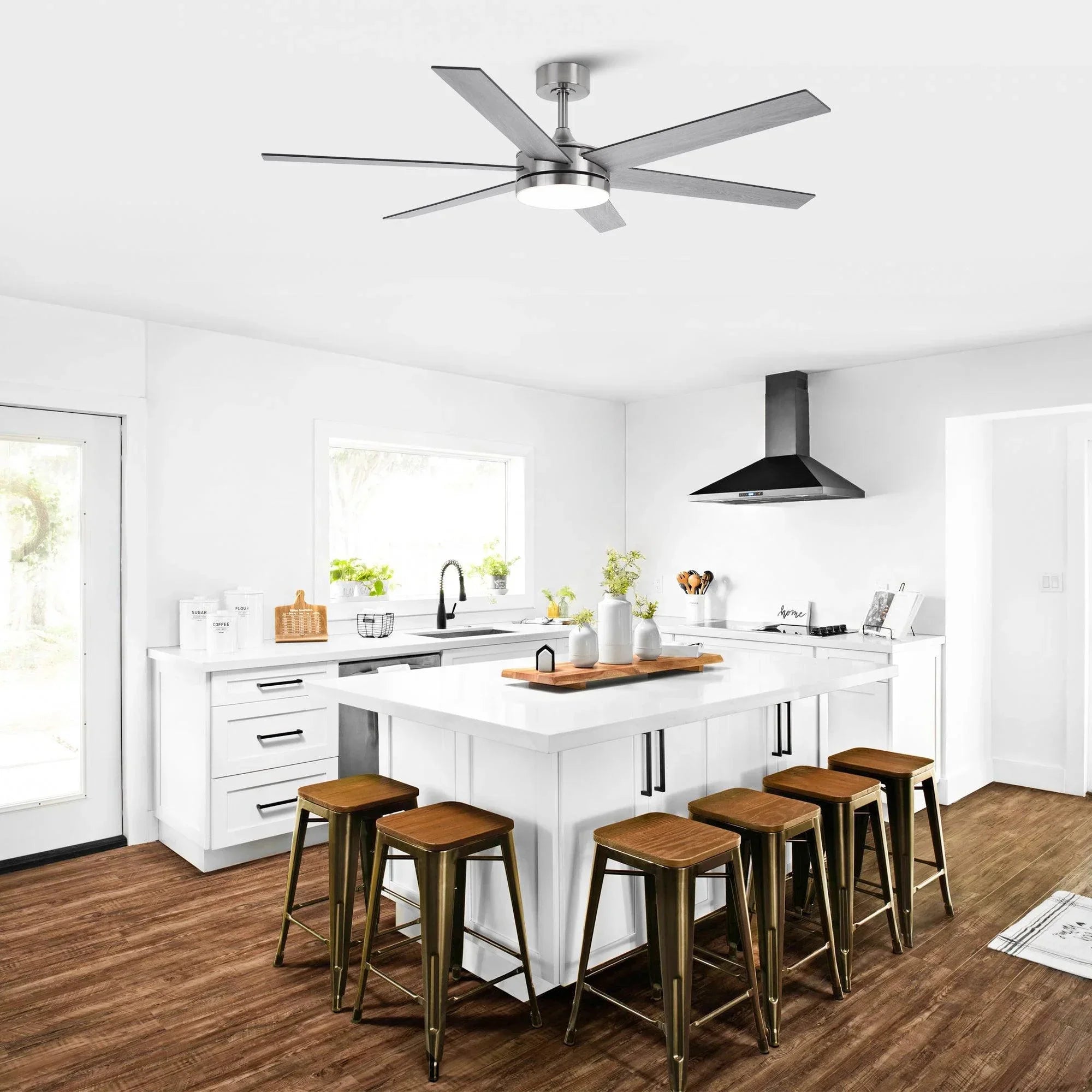 60" Volga Modern Ceiling Fan