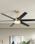 60" Volga Modern Ceiling Fan