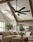 60" Black Led Indoor Ceiling Fan