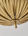 Osborn 6-Light Modern Gold Leaf Floral Chandelier