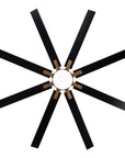65" Balachandran Industrial Ceiling Fan