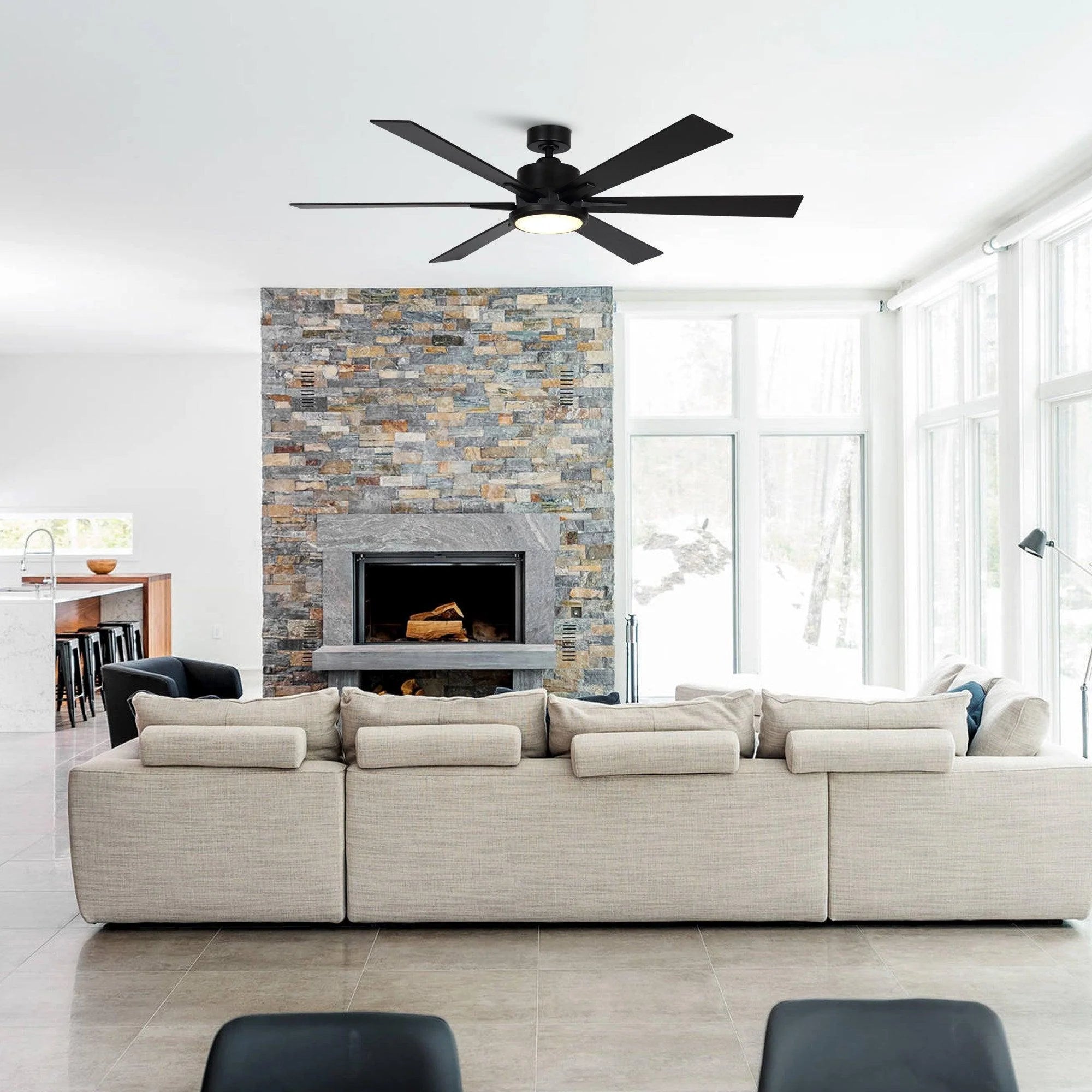 65" Amold Industrial Ceiling Fan