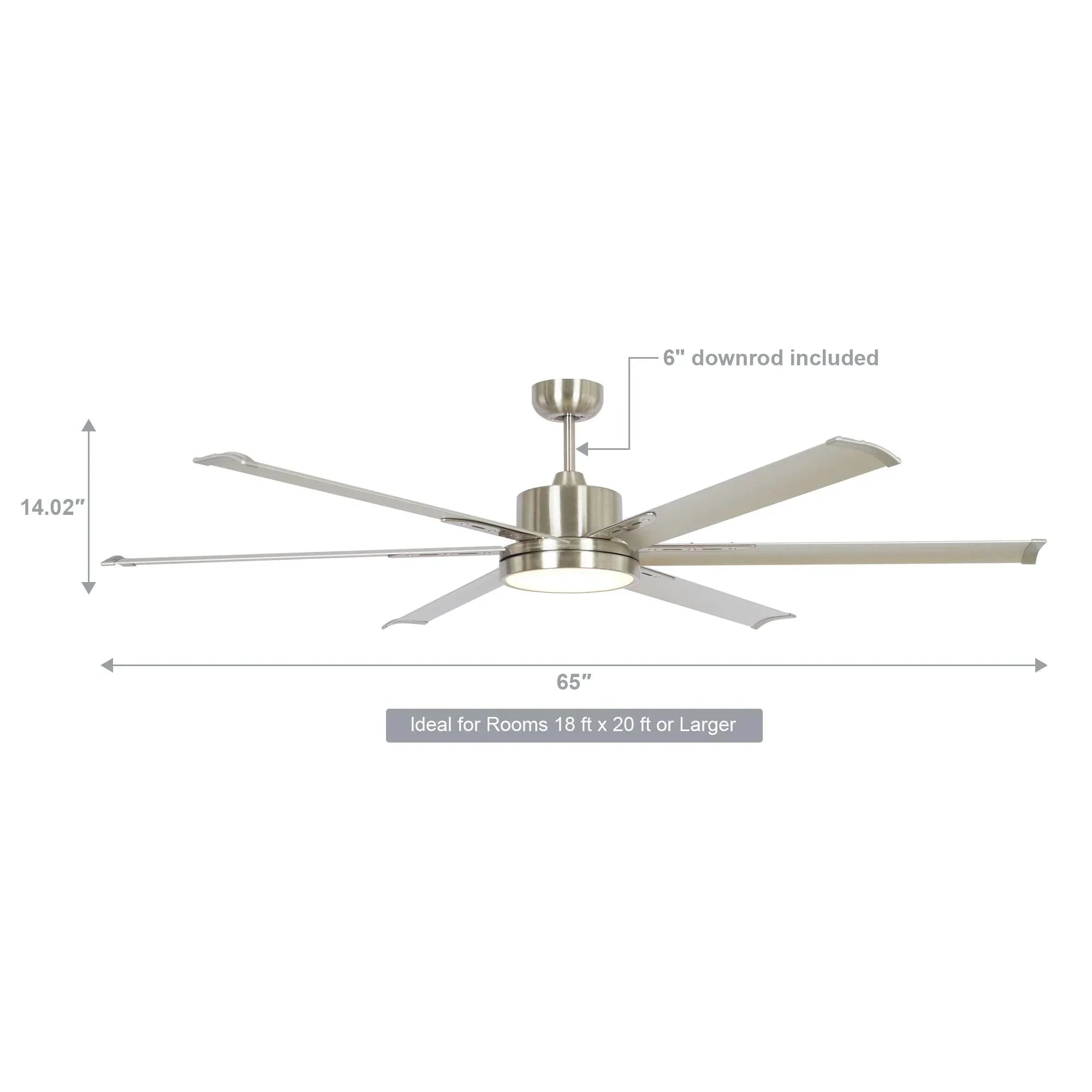 65'' Freda Modern Ceiling Fan