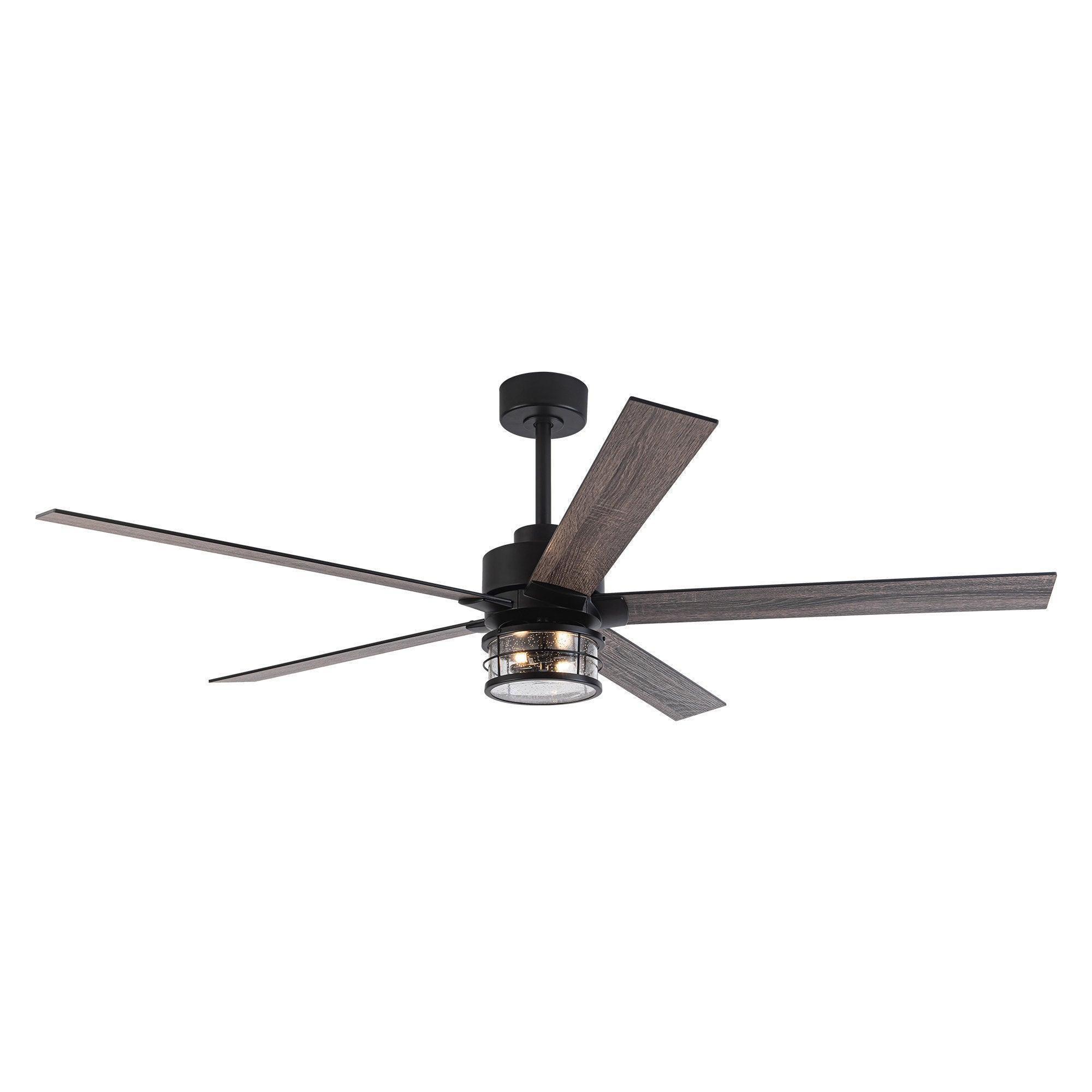 65" Modern DC Motor Reversible Ceiling Fan - IPLUS Lighting