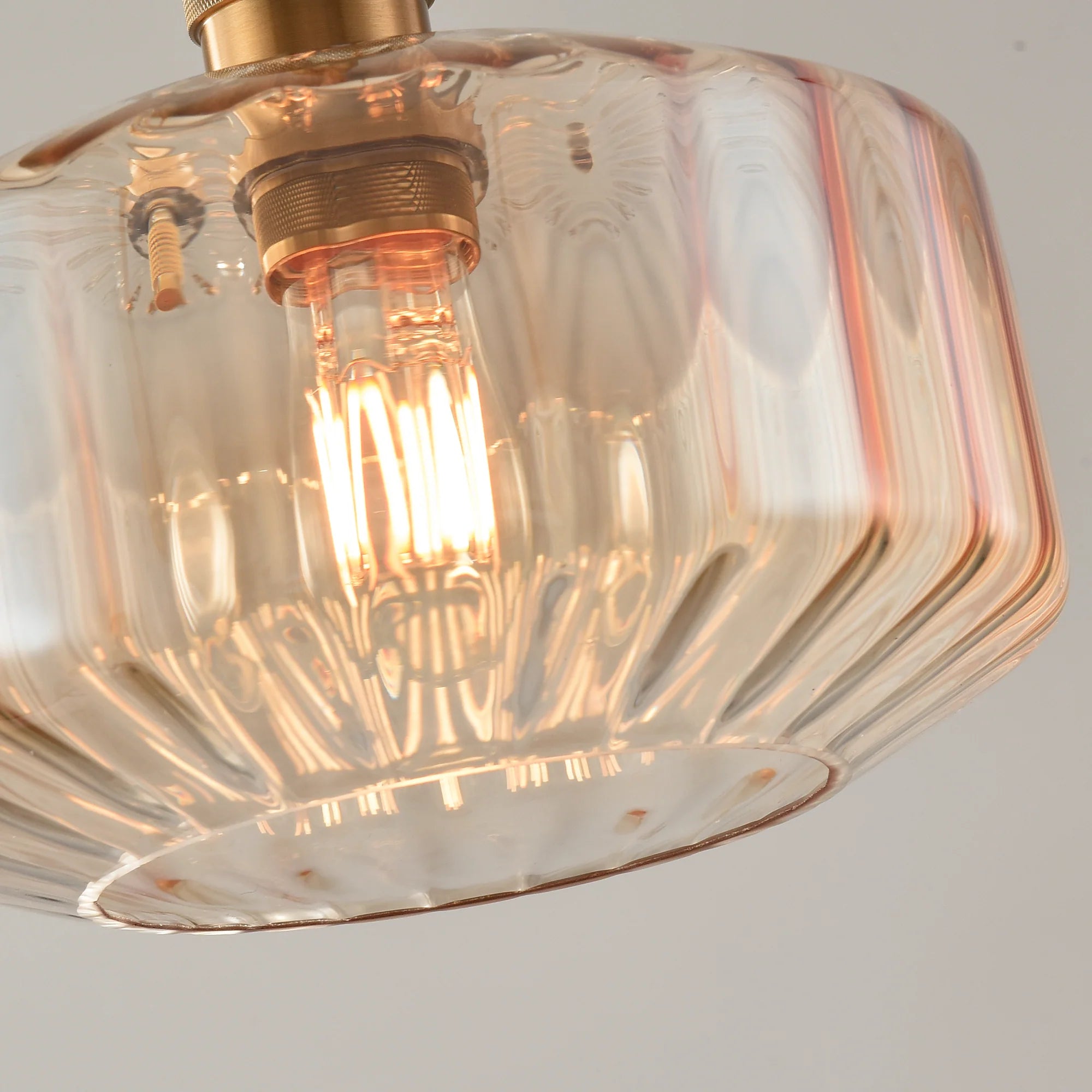 Gerald 1-Light Modern Gold Island Pendant