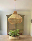 Beatrice Rattan Pendant Light