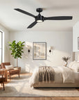 60" Ironclad Modern Industrial LED Ceiling Fan