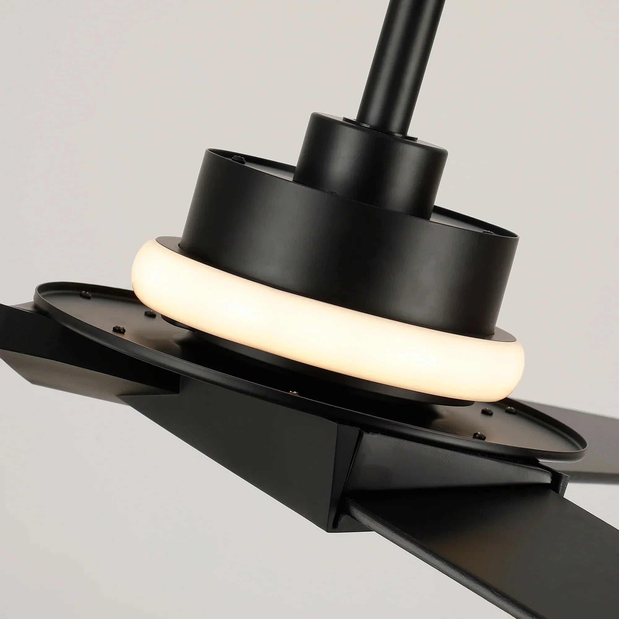 70" Abel Black LED Ceiling Fan