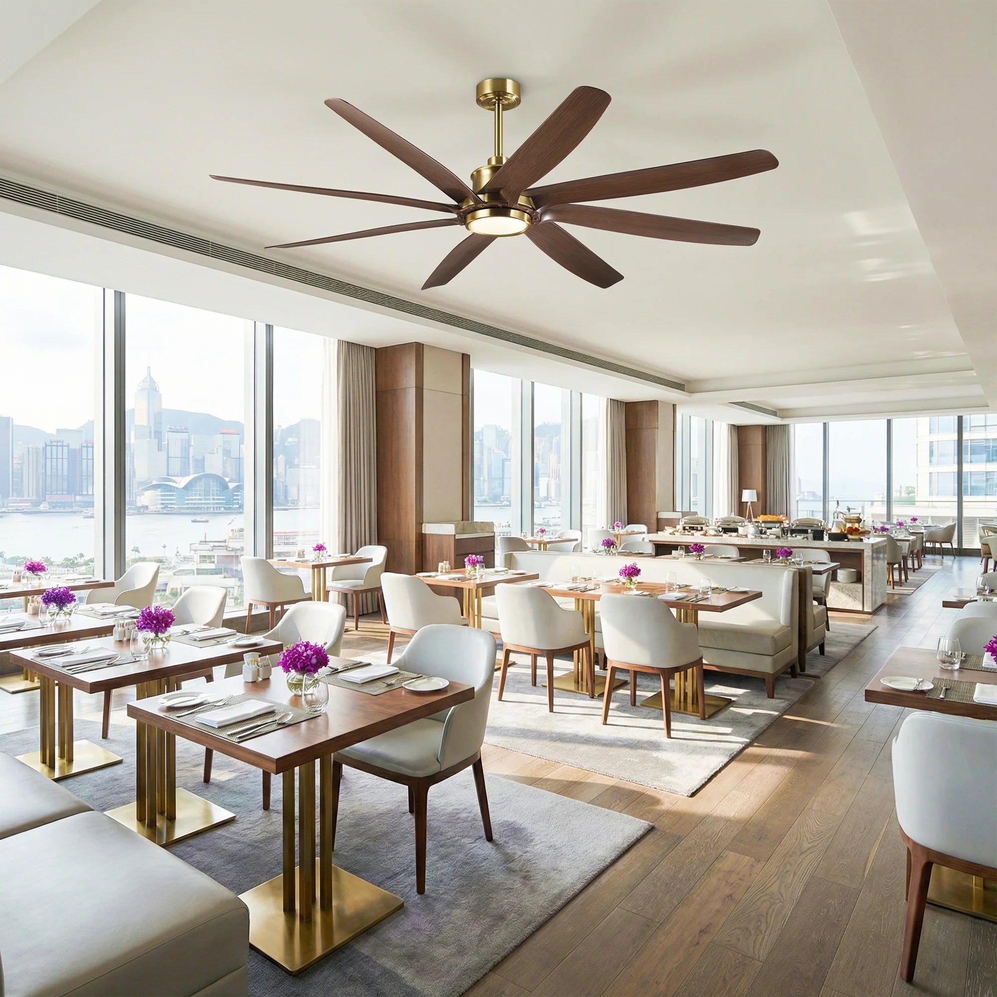 72" Alvis Modern Large Ceiling Fan