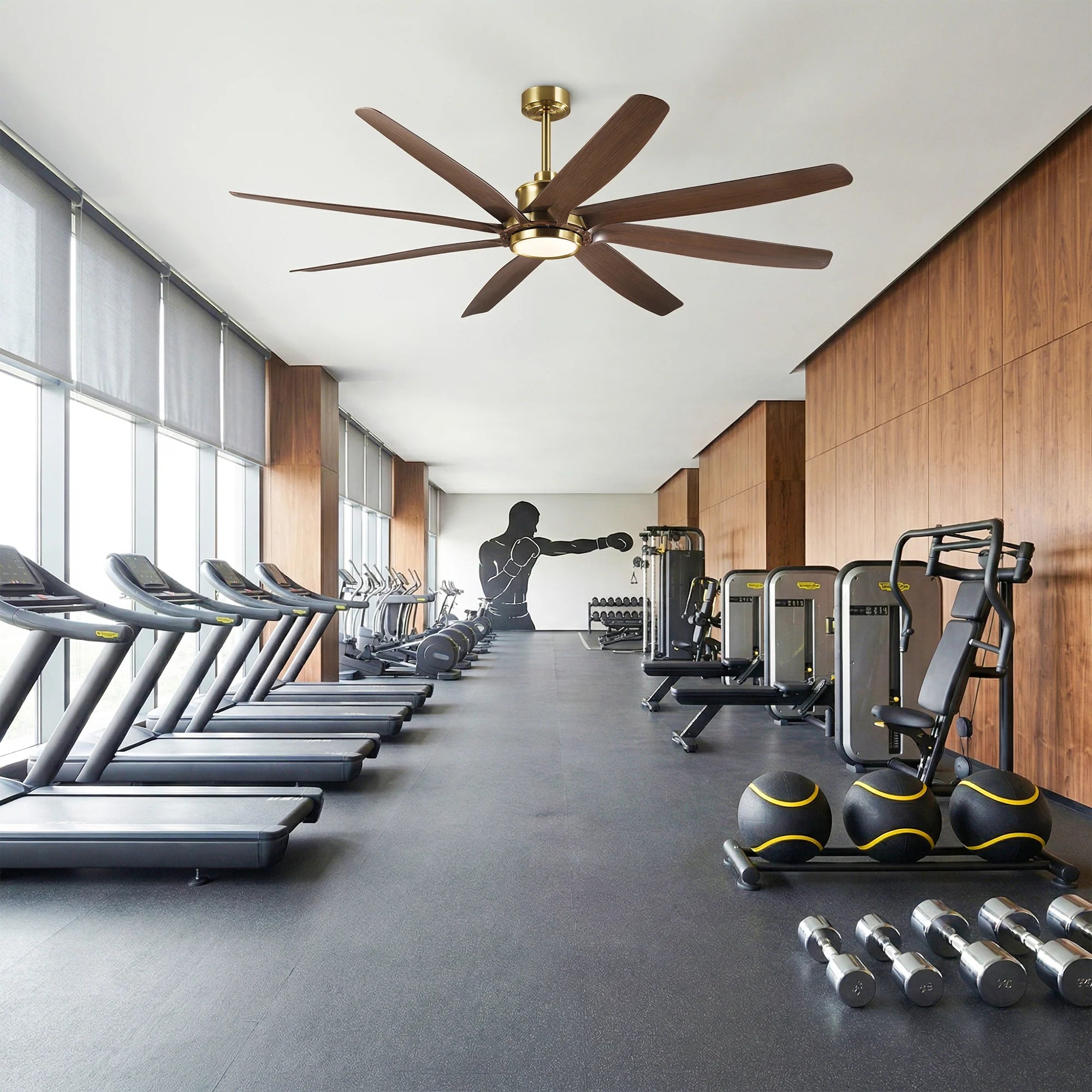 72" Alvis Modern Large Ceiling Fan