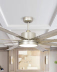 72" Bankston Nickel Ceiling Fan