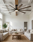 72 " Aries Black Windmill Ceiling Fan