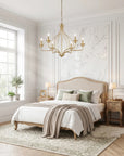 Rock 6-Light Modern Gold Chandelier