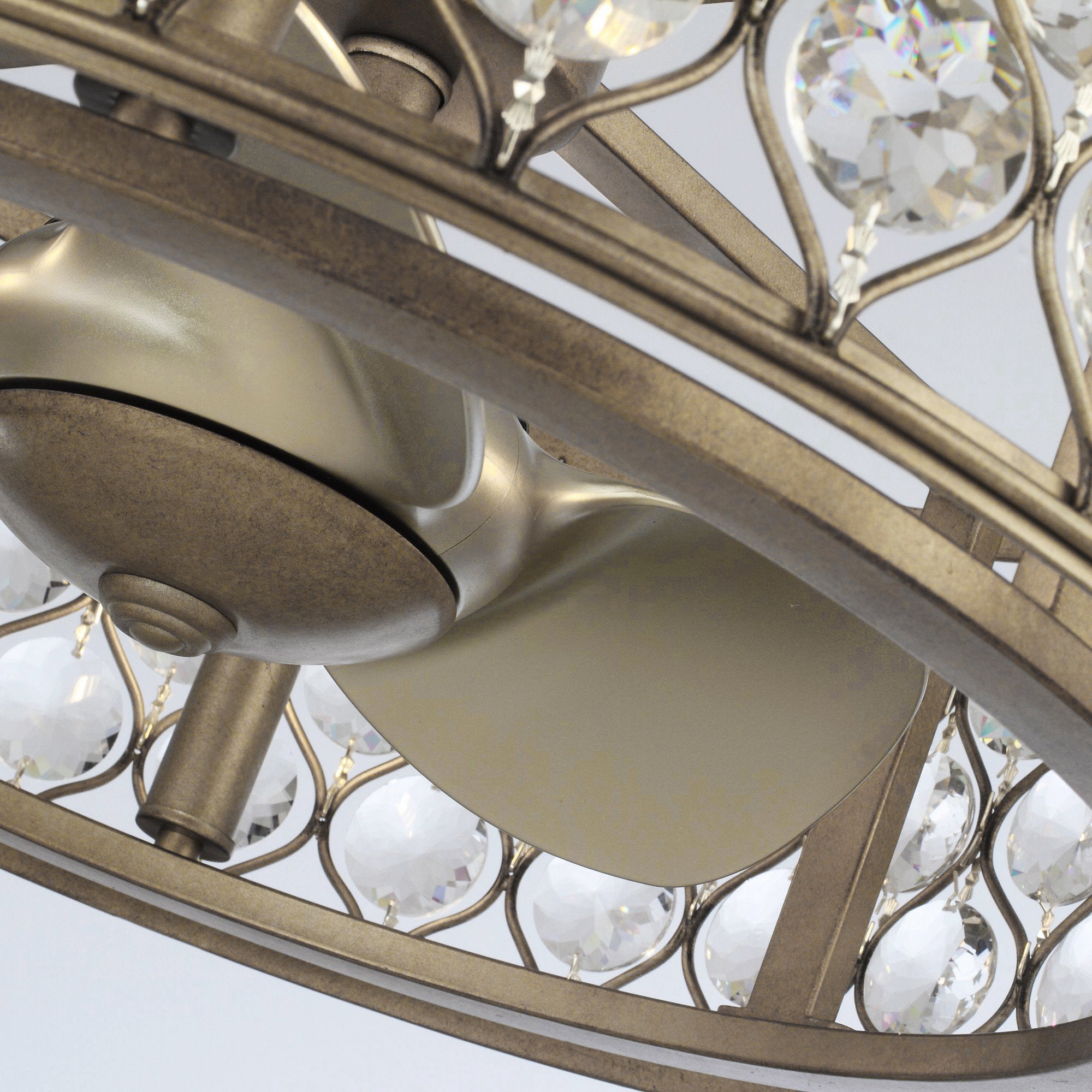 25" Liora Modern Crystal Fandelier