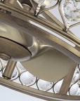 25" Liora Modern Crystal Fandelier