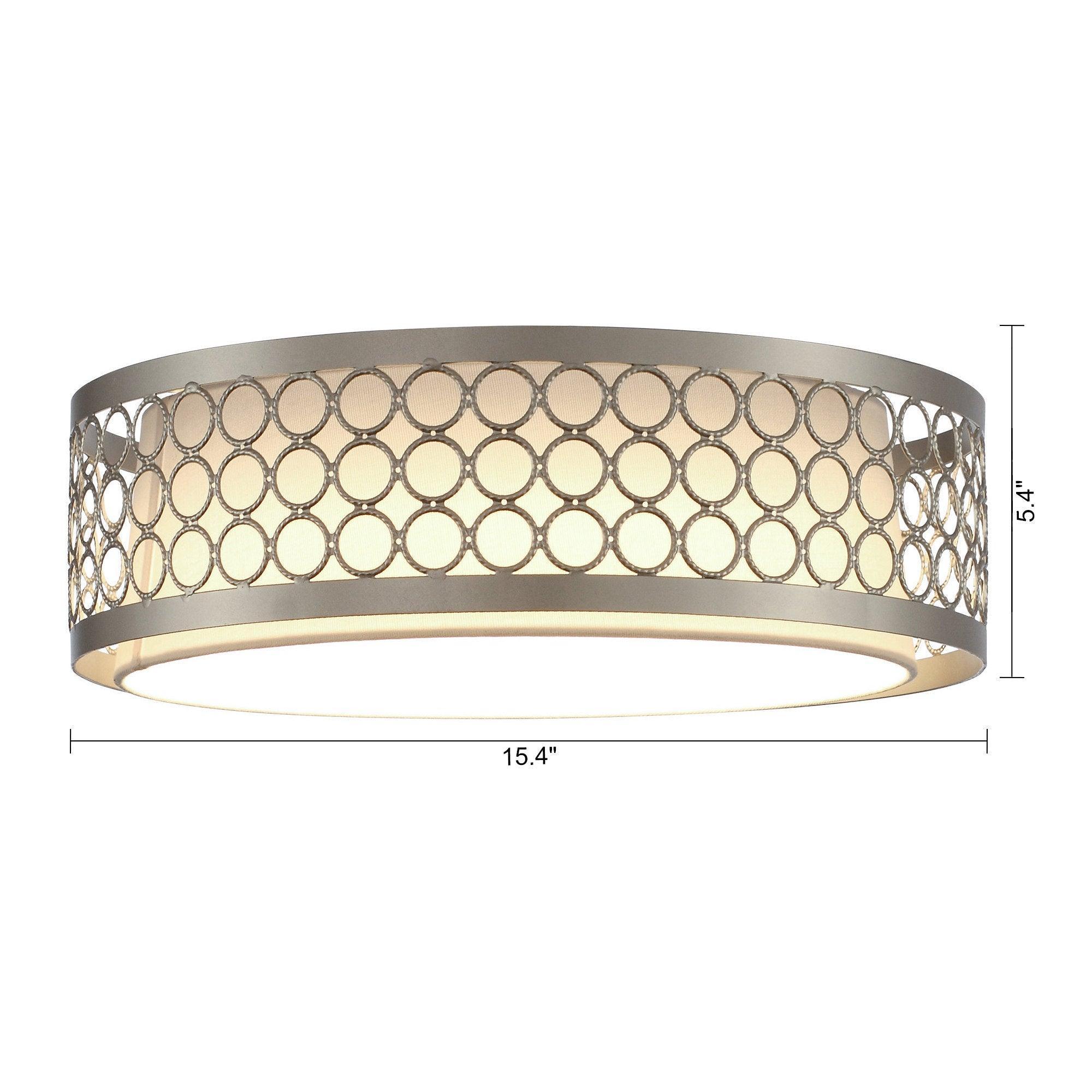 Modern 15 Inch LED Flush Mount Ceiling Light