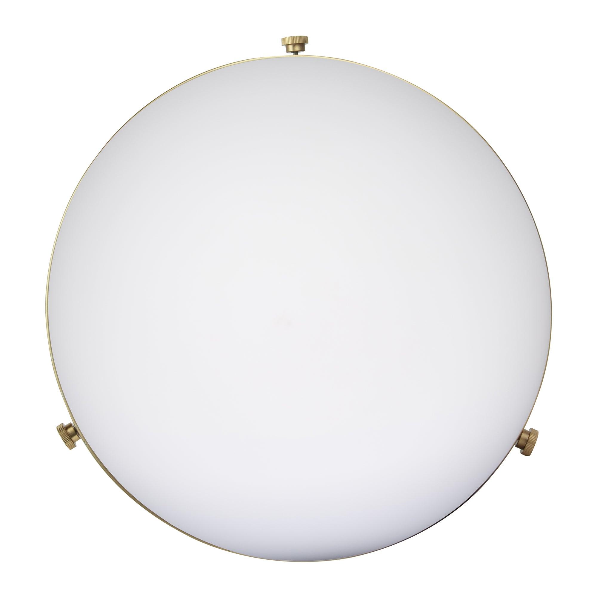 Dimmable Aaron 12 Inch 2-Light Gold Pendant Light