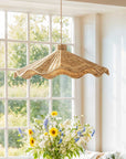 Ariel Rattan Pendant Light