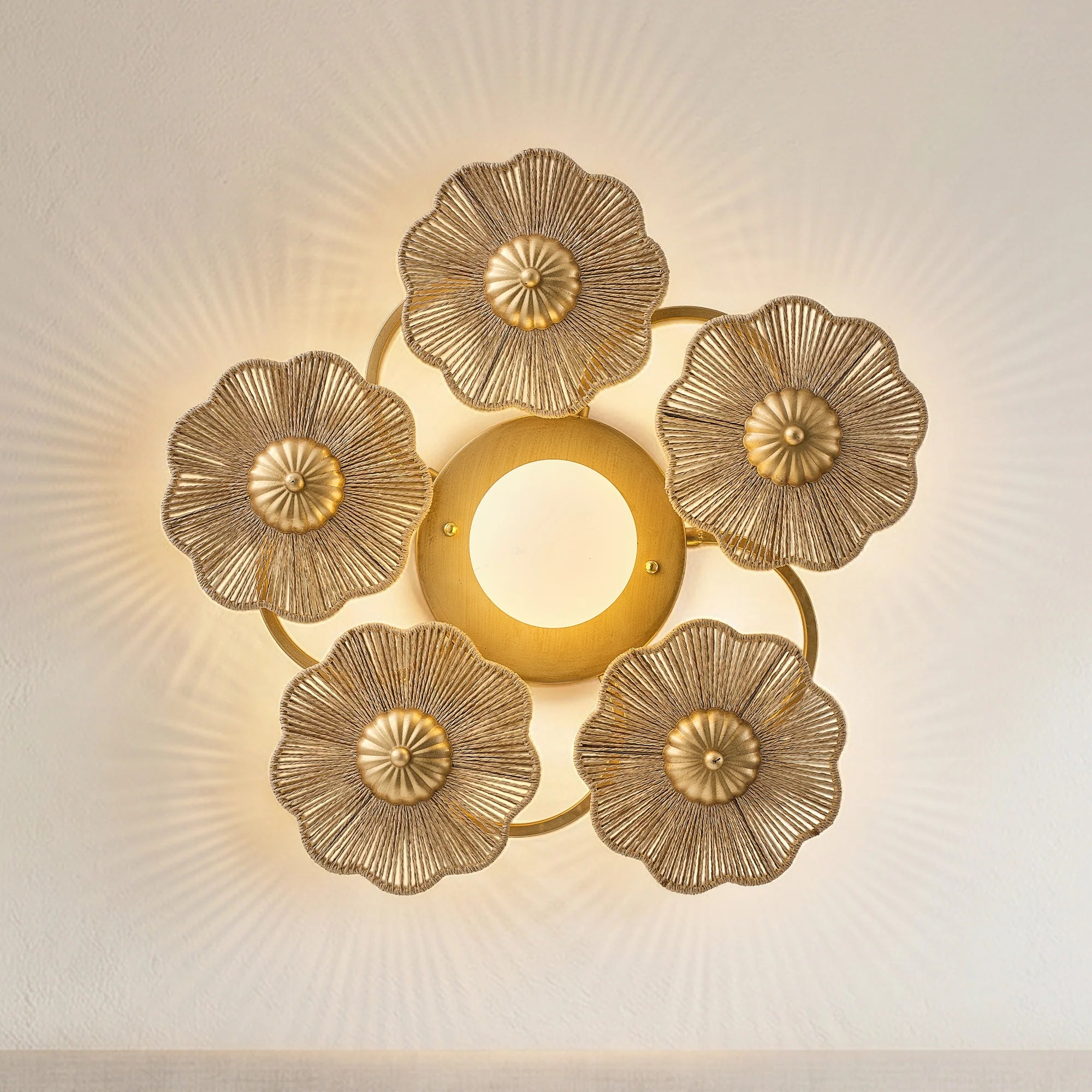 Avery Boho Flush Mount Light with 6 Lights