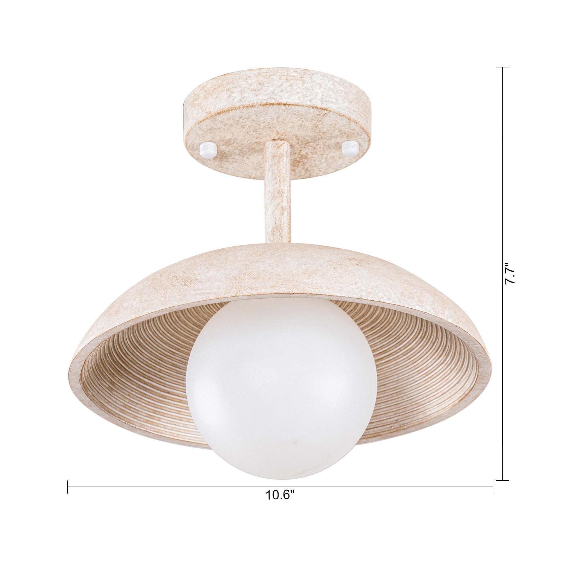 Farmhouse Iron 1-Light Pendant Light