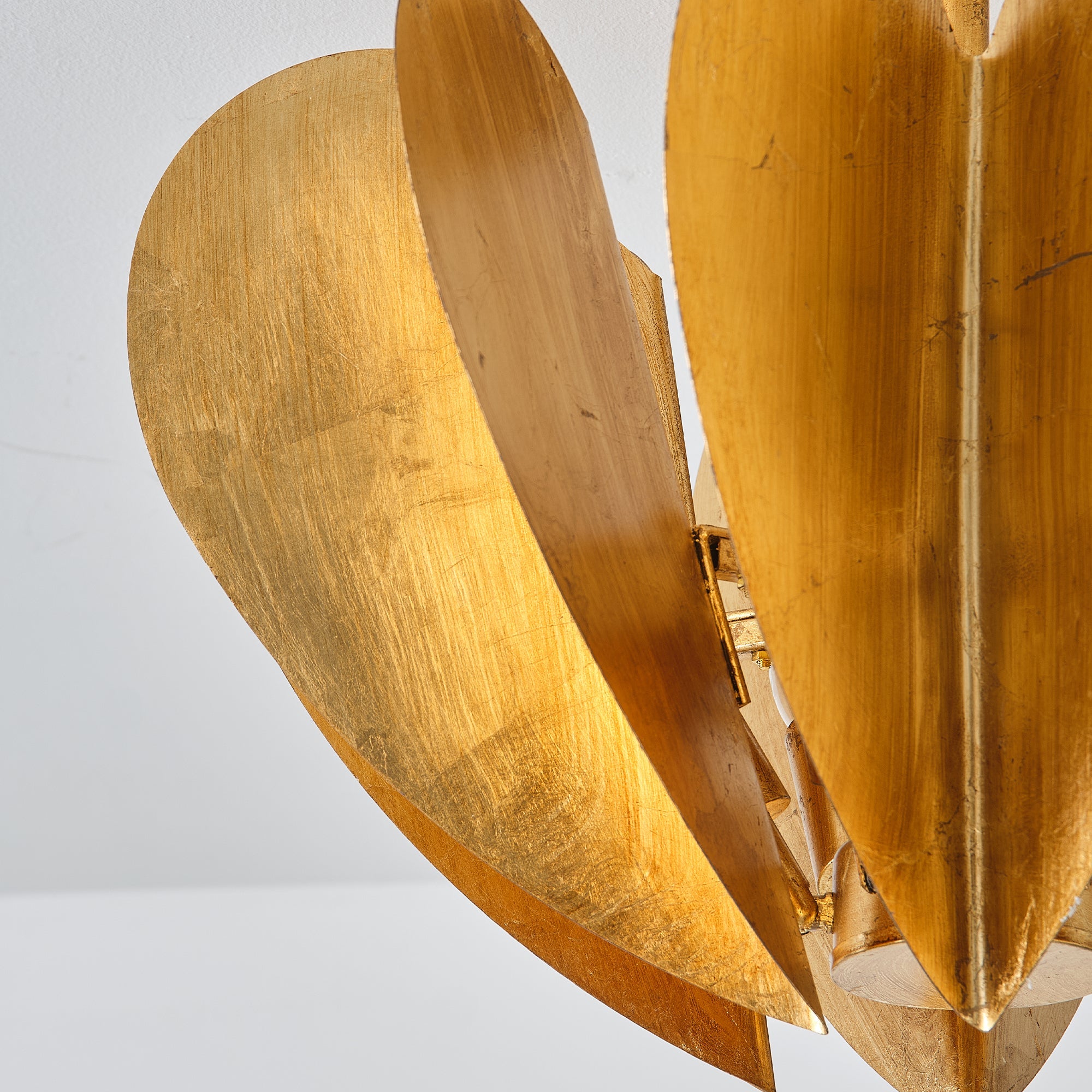 Elvira 6 Light Farmhouse Golden 19 Inch Semi Flush Flush Mount Ceiling Light