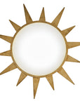 Dana Golden Sunburst 25 Inch LED Flush Mount Ceiling Light