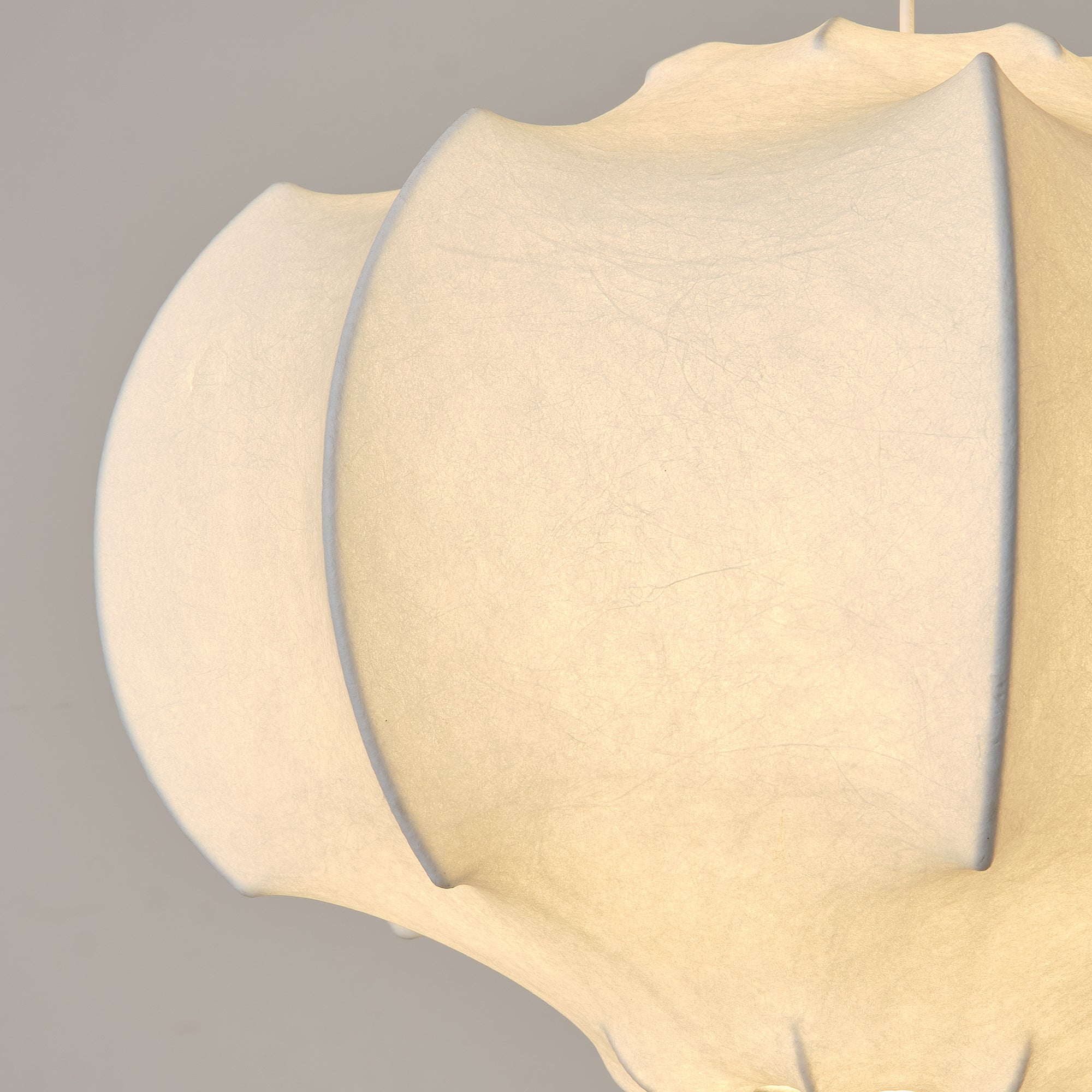 Bevis 3 Light White Wabi Sabi 24 Inch Pendant Light