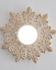 Sunburst White Modern 22 Inch LED Flush Mount Light
