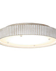 White Modern 18 Inch LED Flush Mount Light