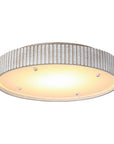White Modern 18 Inch LED Flush Mount Light