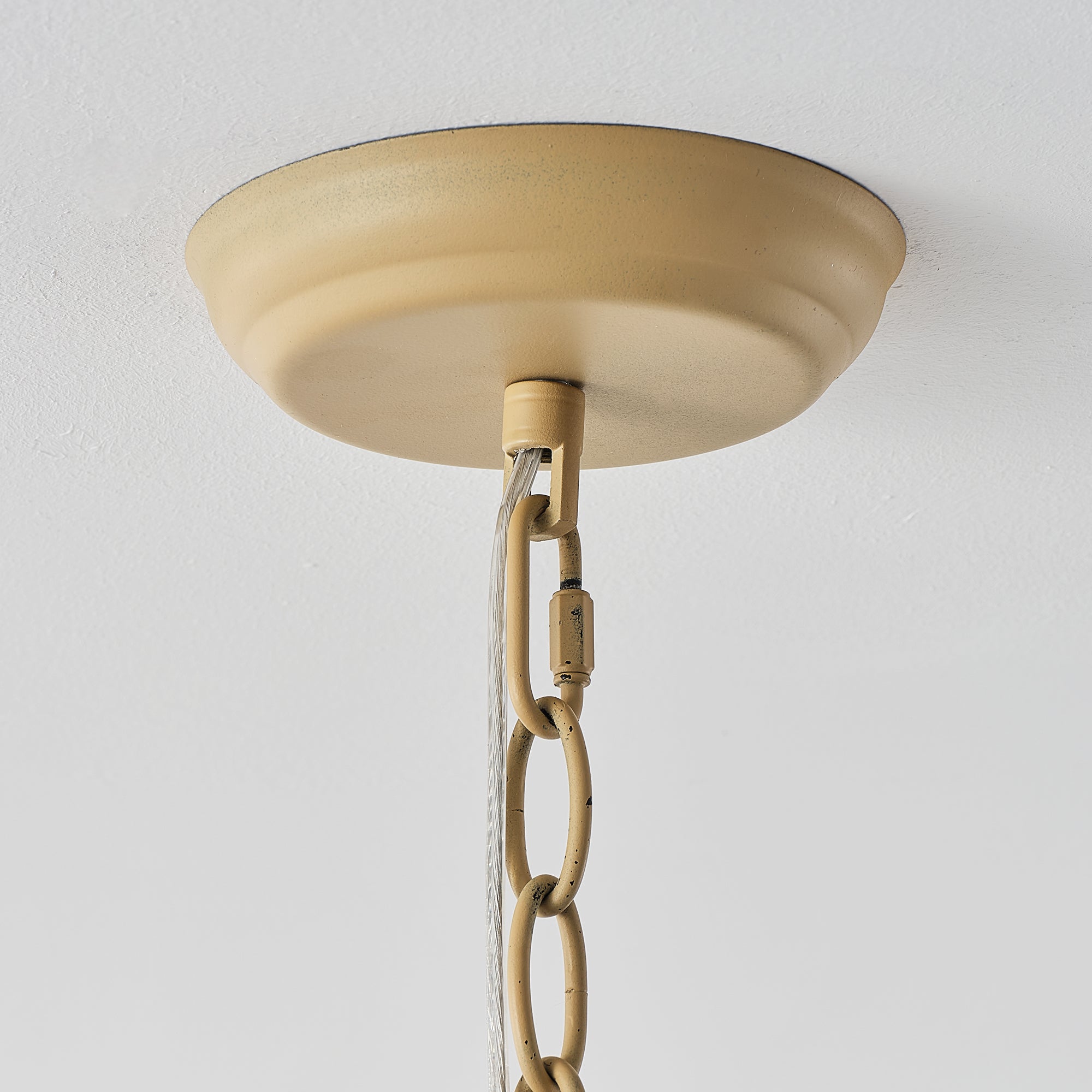 15" Beaded Dome Pendant Light