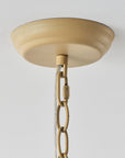 15" Beaded Dome Pendant Light
