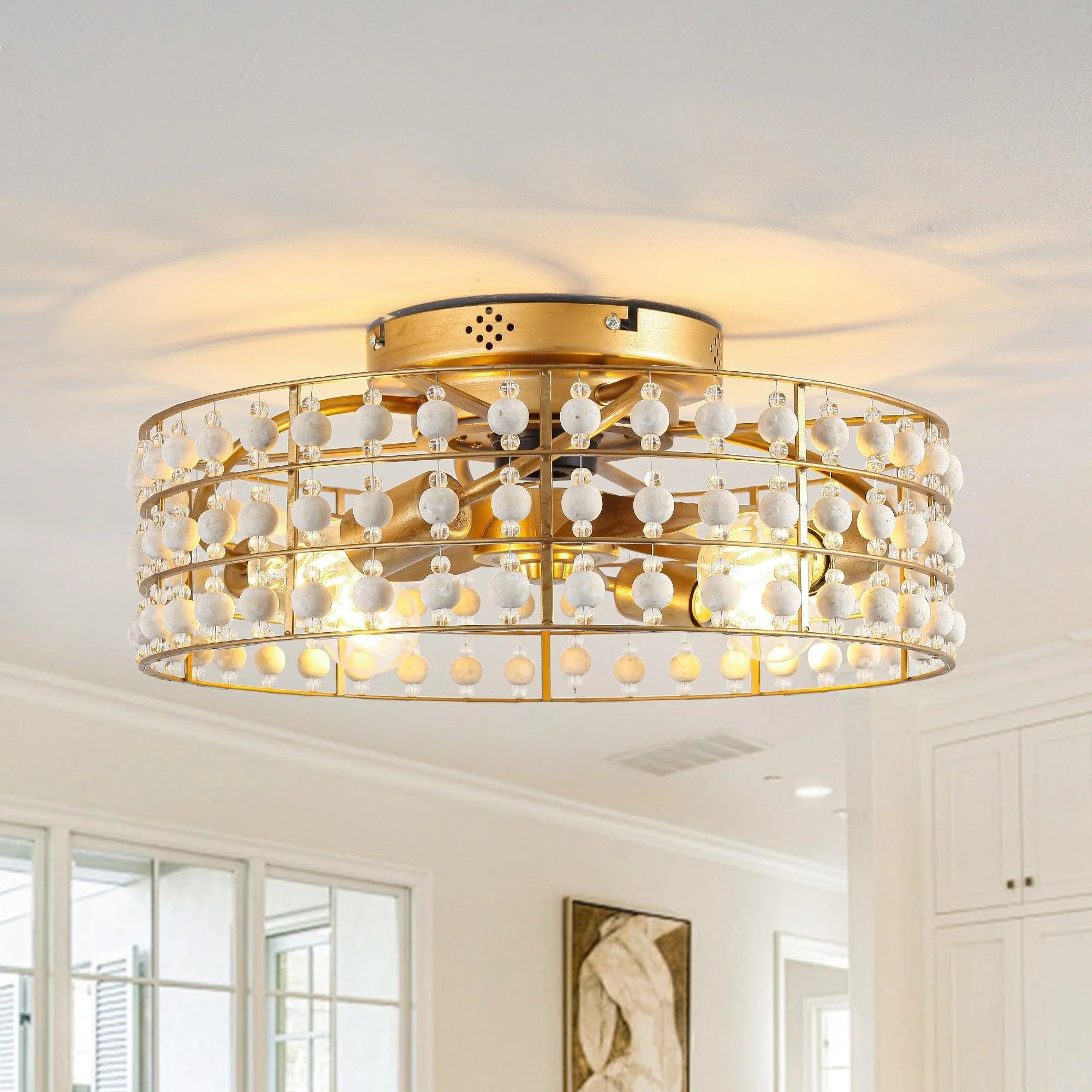 18" Elmiron Smart Ceiling Fan