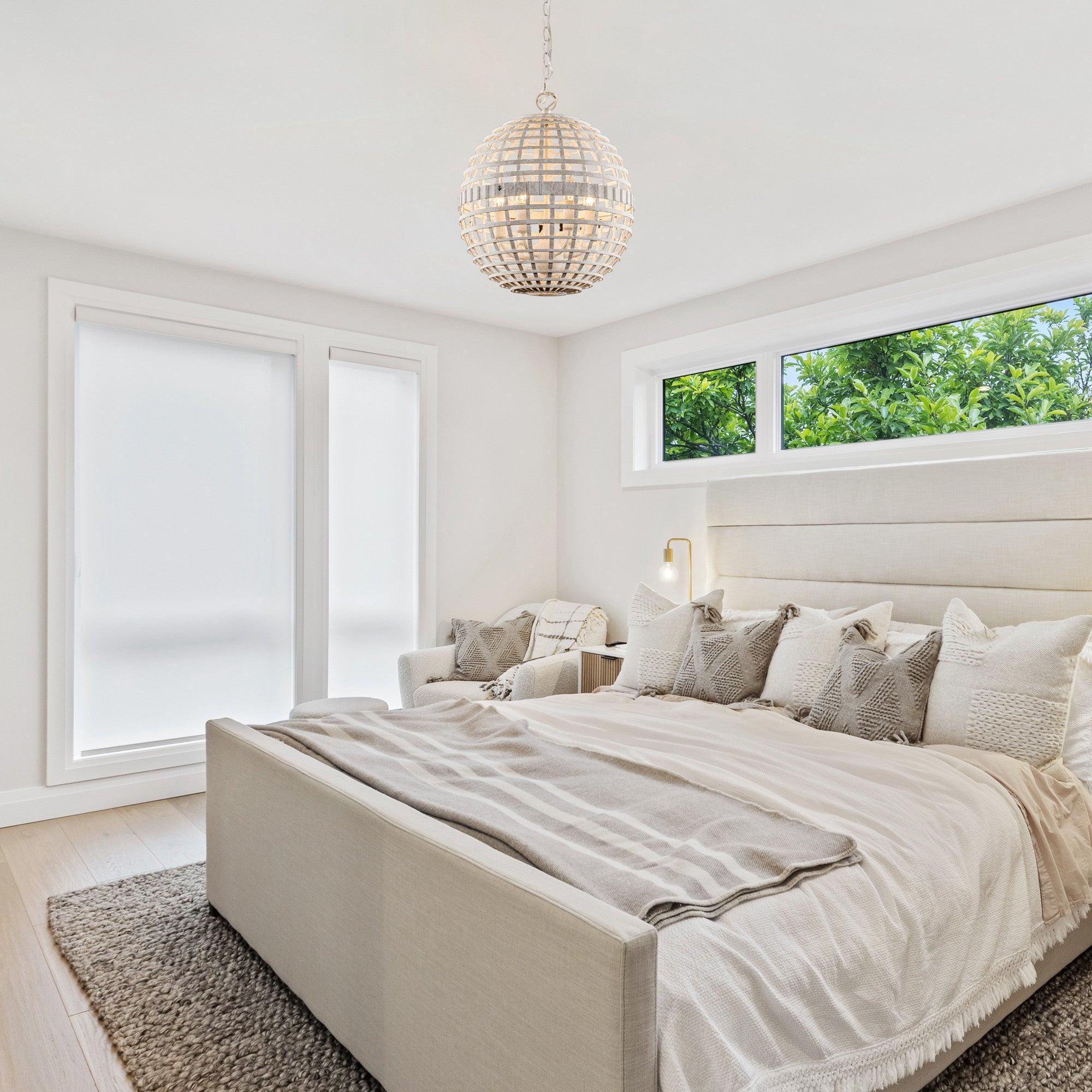 Vintage Farmhouse 6-Light Globe Pendant Light