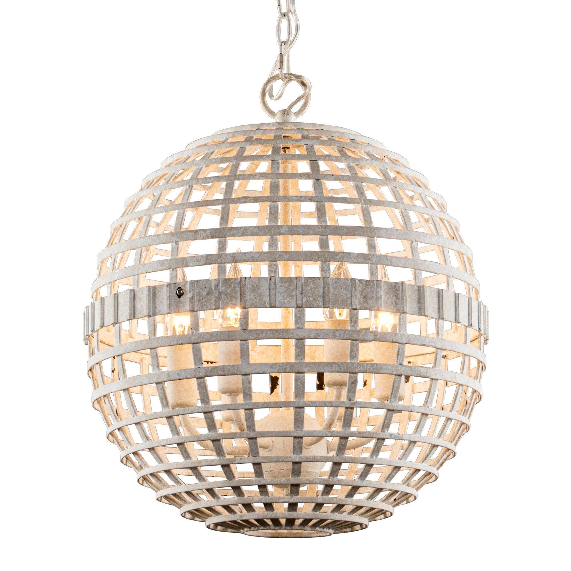 Vintage Farmhouse 6-Light Globe Pendant Light
