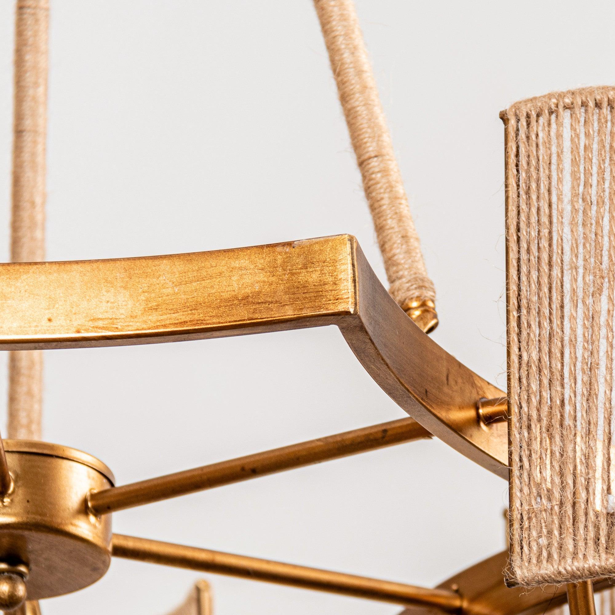 Modern Farmhouse Linear Pendant 6 Light for Bedroom