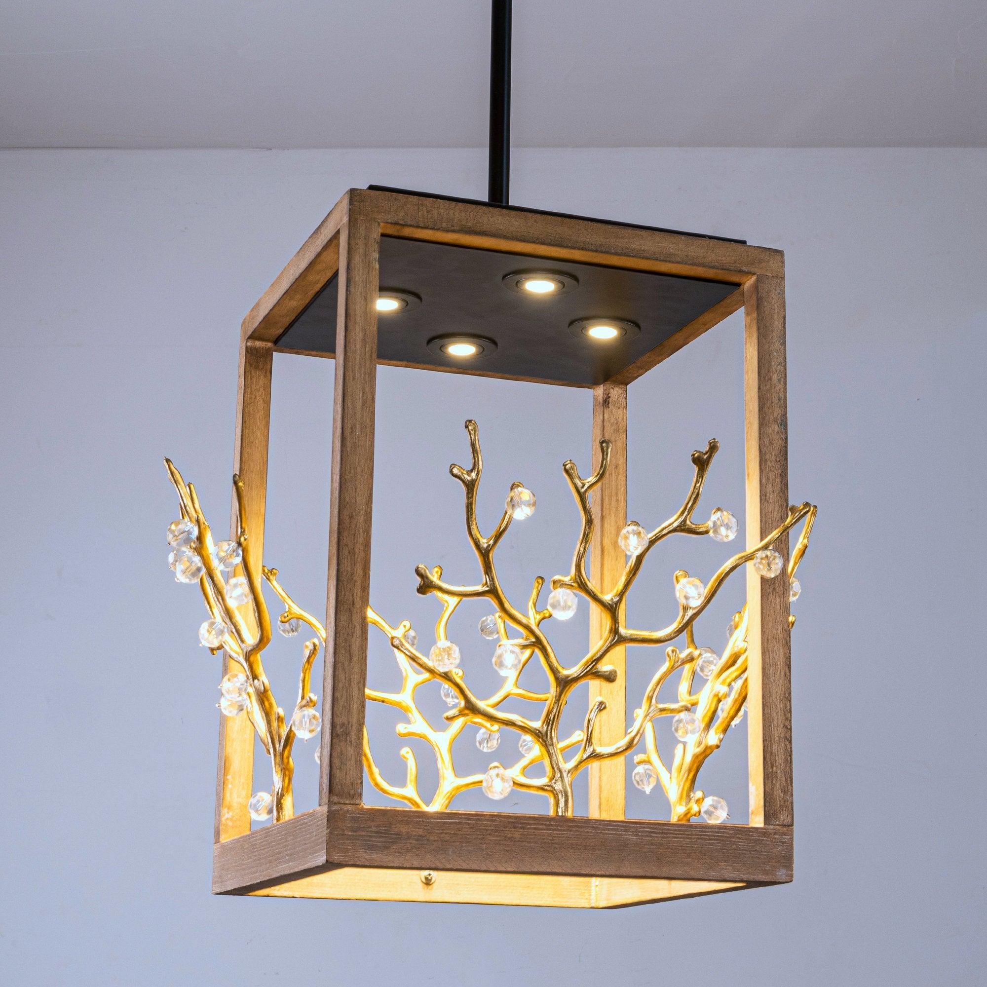 Modern Branches 4-Light Pendant Light