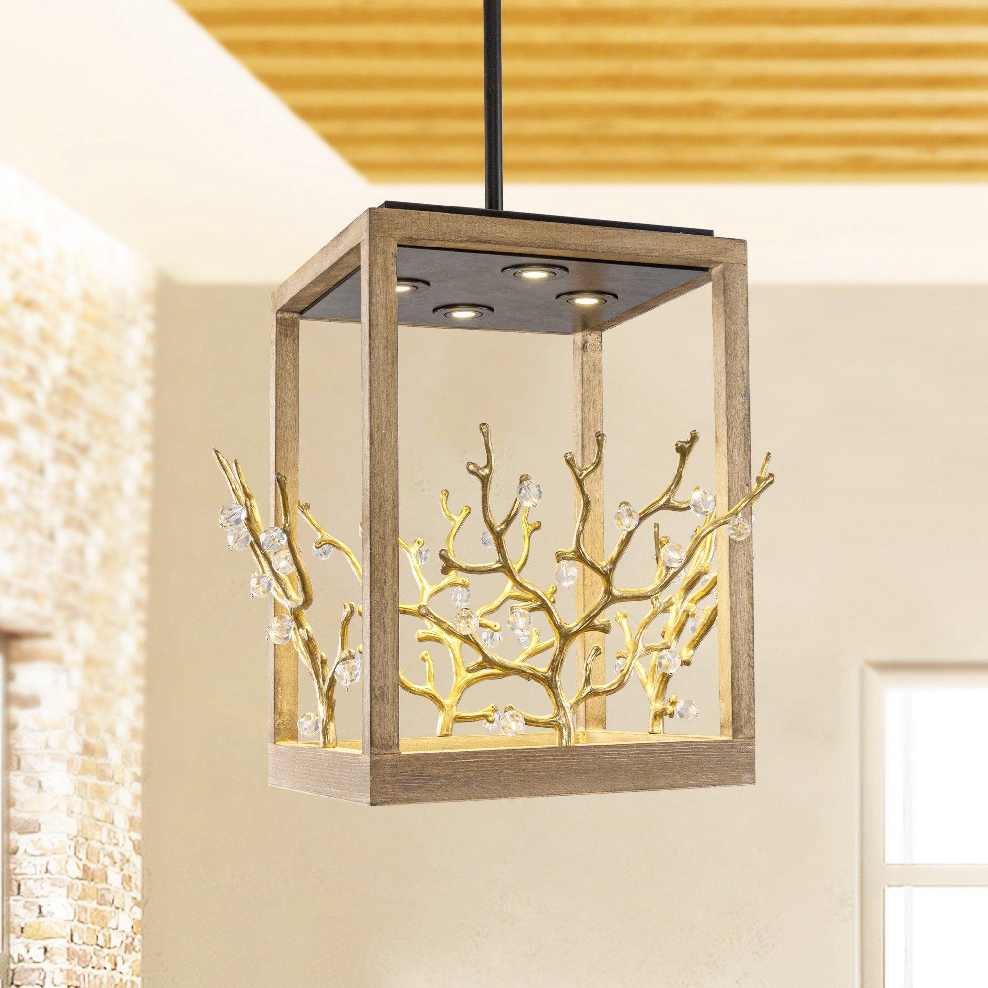 Modern Branches 4-Light Pendant Light