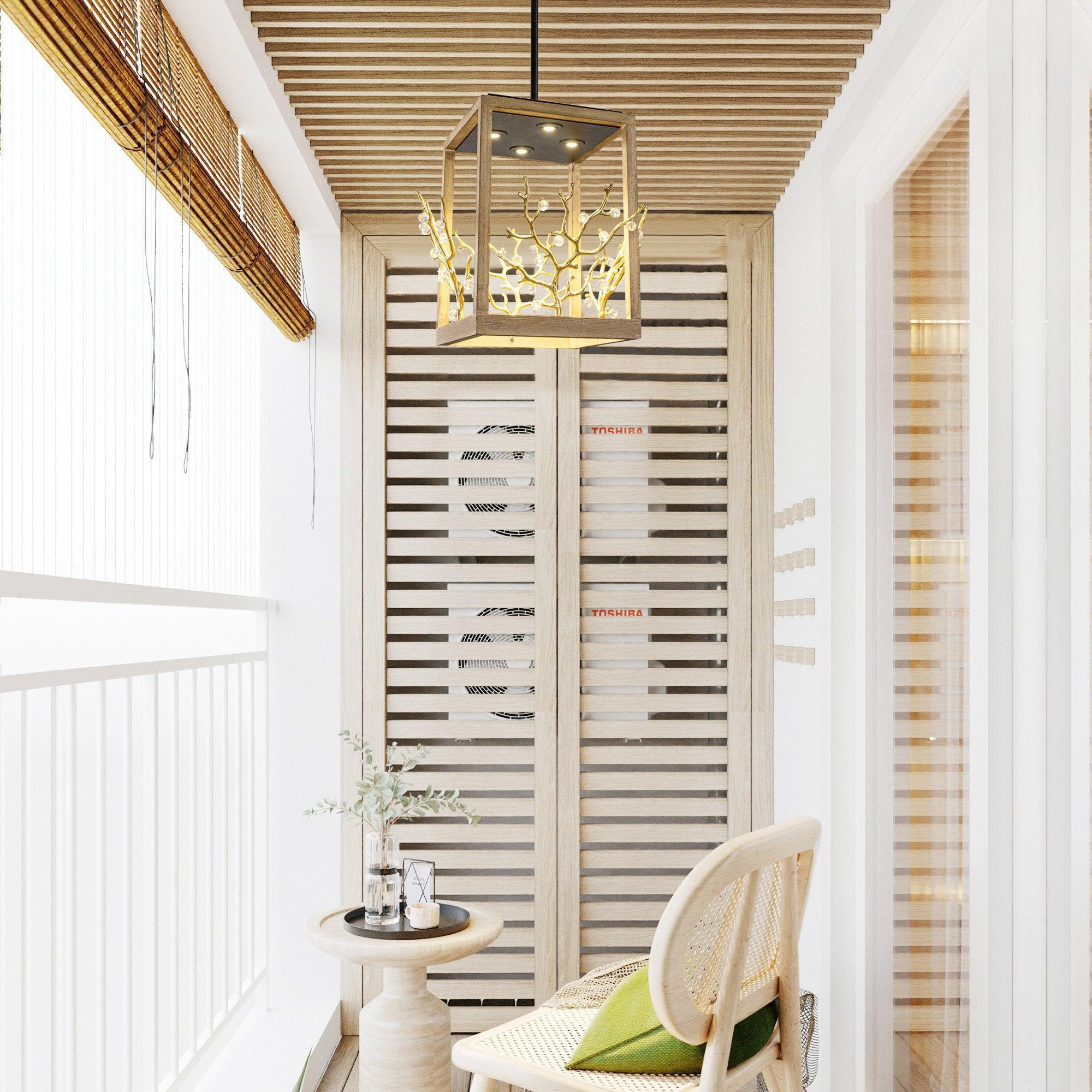 Modern Branches 4-Light Pendant Light