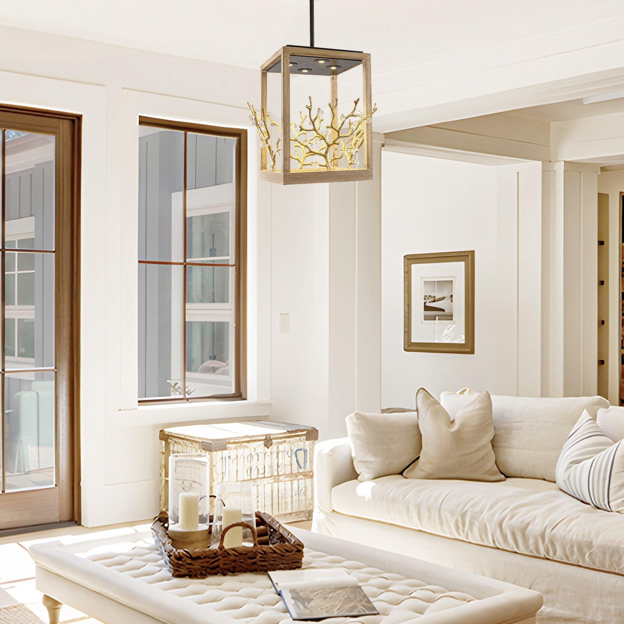 Modern Branches 4-Light Pendant Light