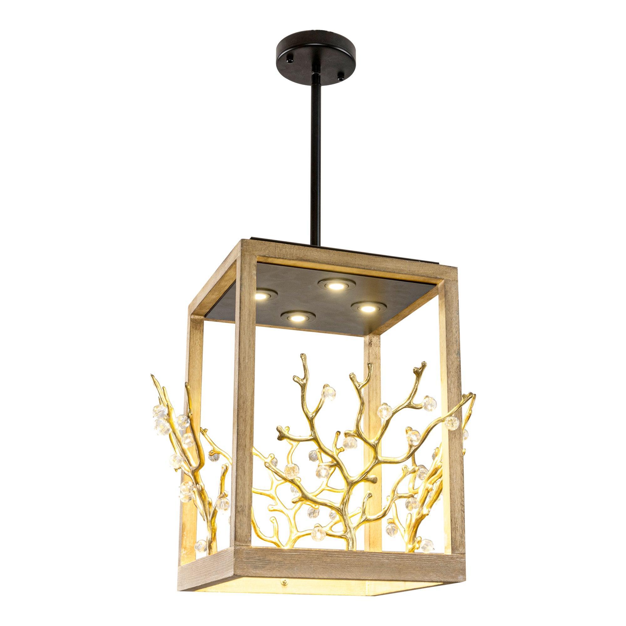 Modern Branches 4-Light Pendant Light