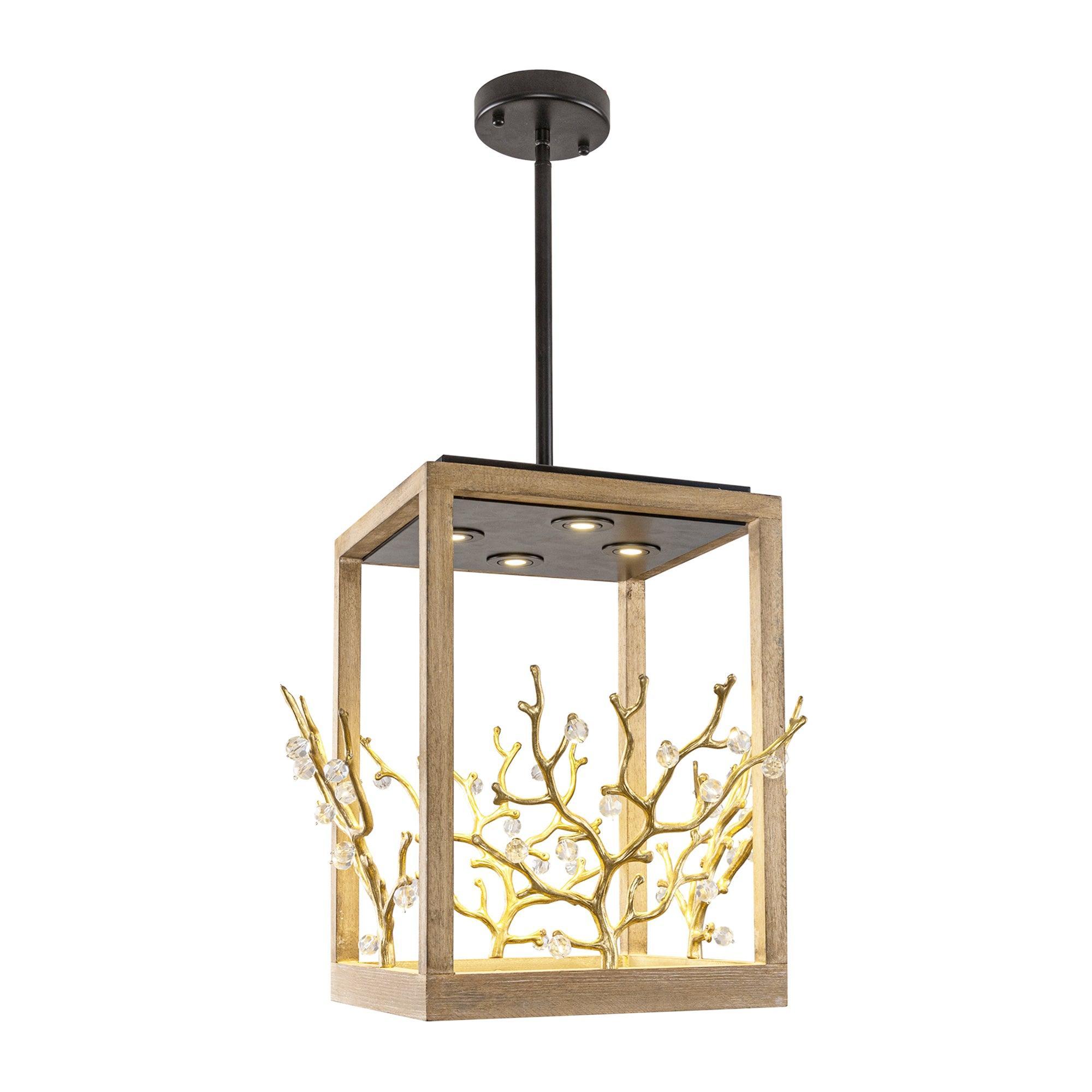 Modern Branches 4-Light Pendant Light