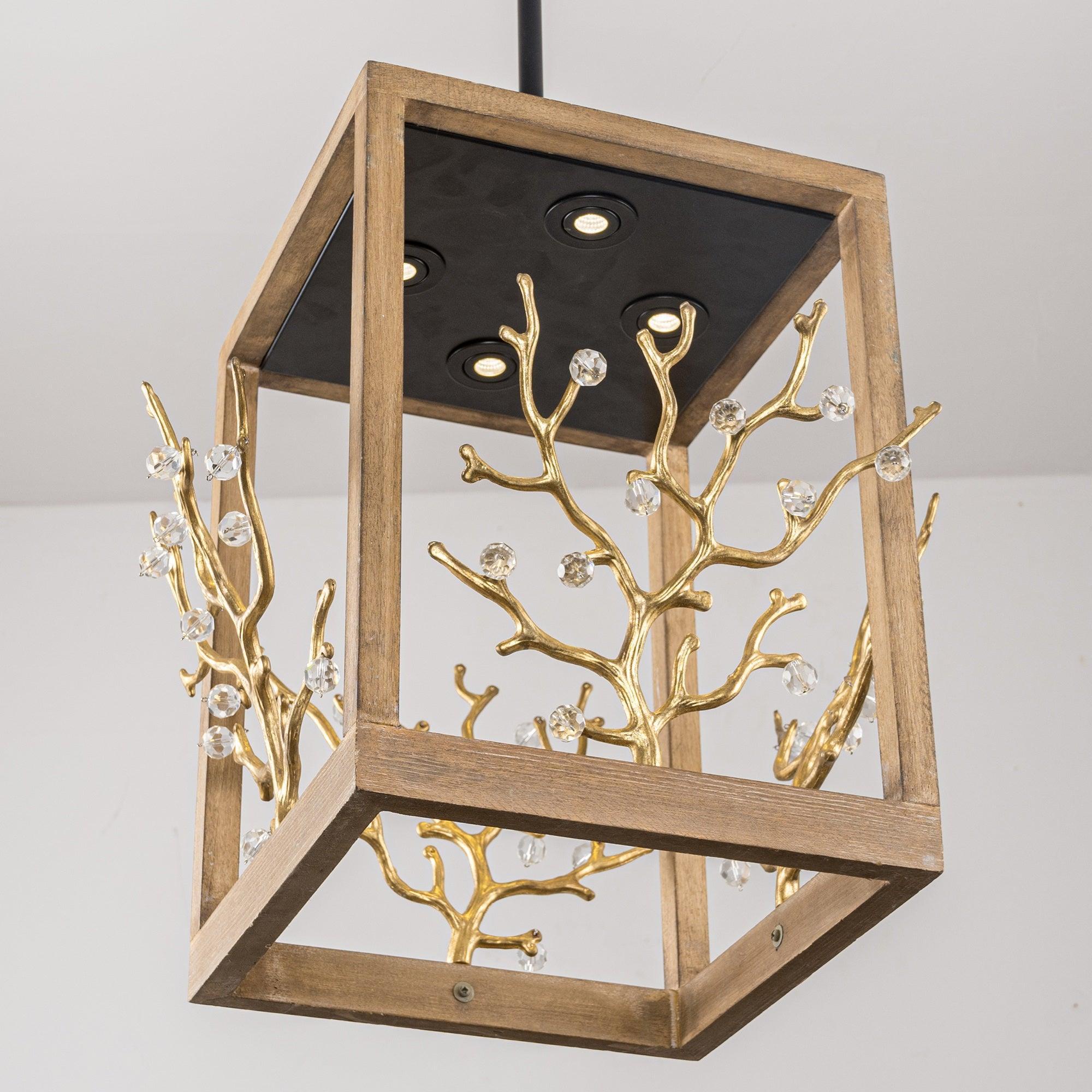 Modern Branches 4-Light Pendant Light