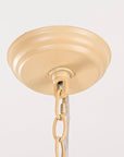 Bohemian Farmhouse Wabi-Sabi 1-Light Beige Wooden Beads Pendant Light