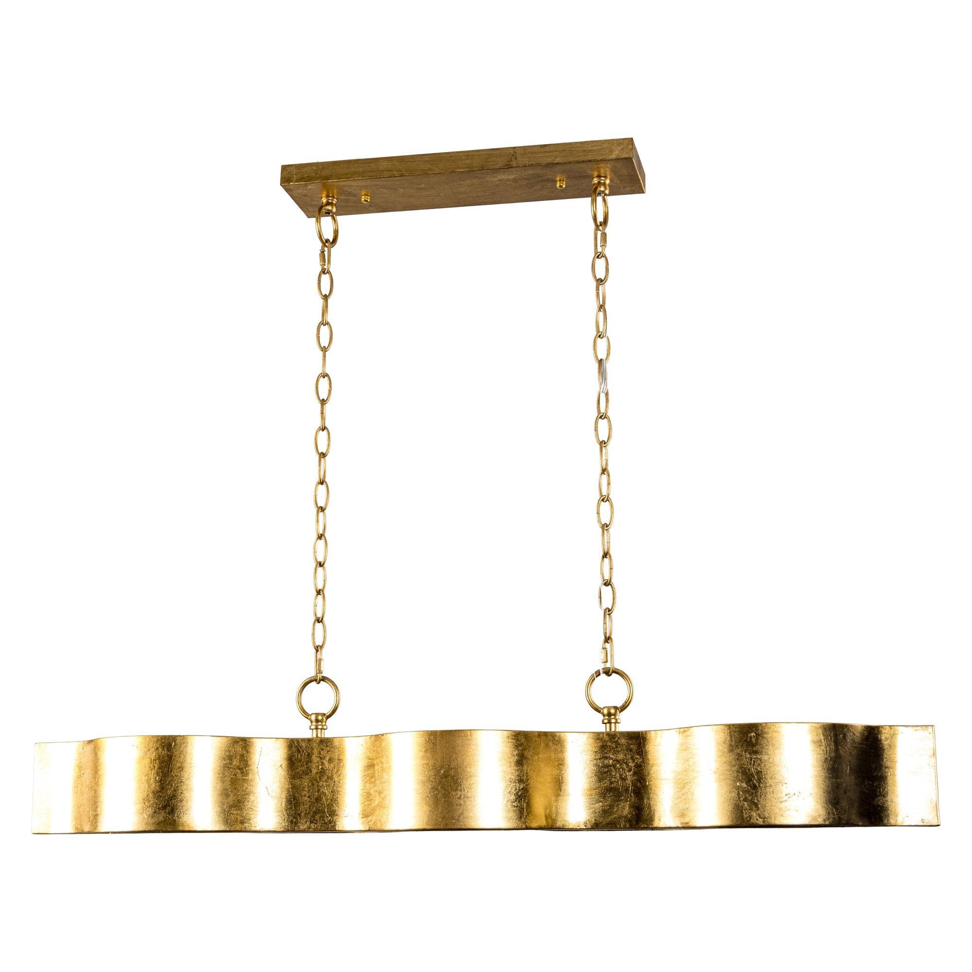 Farmhouse Golden Modern 5-Light Dry Rated Pendant Light