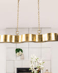 Farmhouse Golden Modern 5-Light Dry Rated Pendant Light