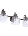 Brighton Dark Bronze 3-Light Dimmable Bathroom Vanity Light